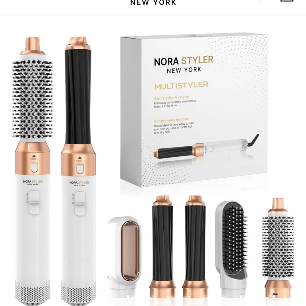 Multistyler in White and Gold